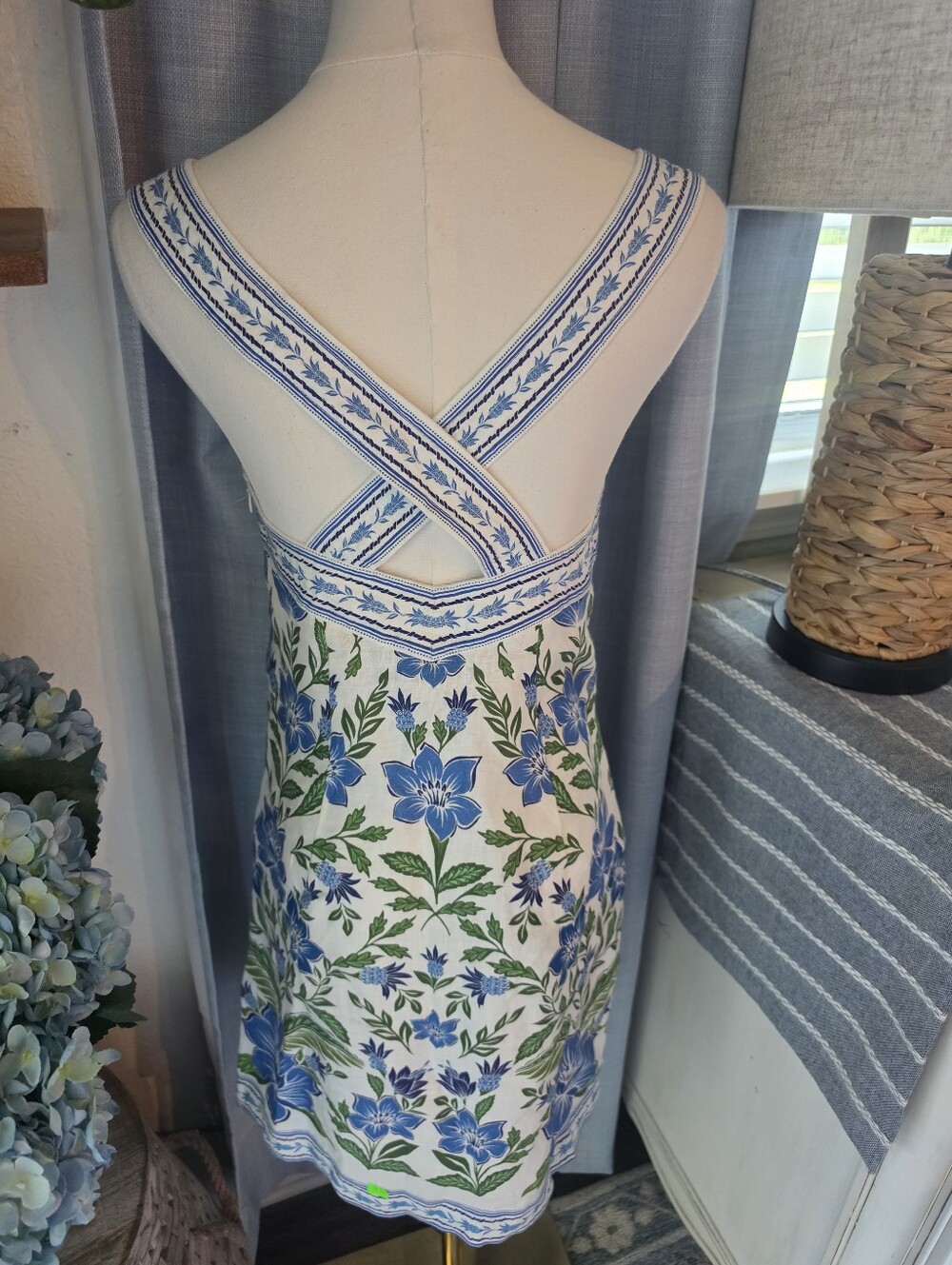 NWT FARM Rio Tropicance Off White Mini Dress - Picture 6 of 10